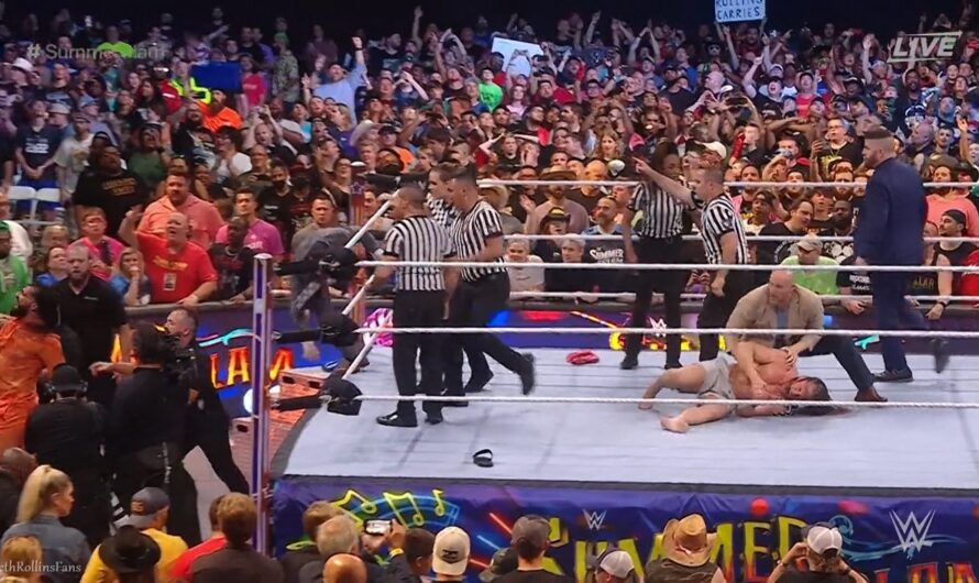 Brawl broke out between Seth Rollins and Riddle | WWE SummerSlam results