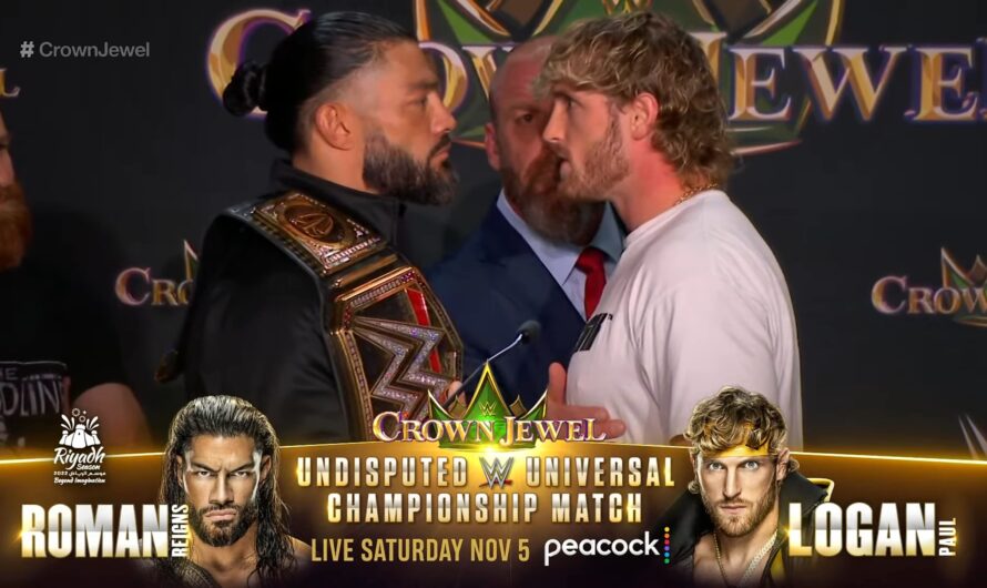 Roman Reigns vs Logan Paul Match announced for WWE Crown Jewel in Saudi Arabia