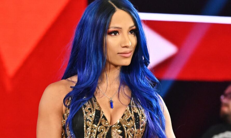 Sasha Banks was spotted in a wrestling school