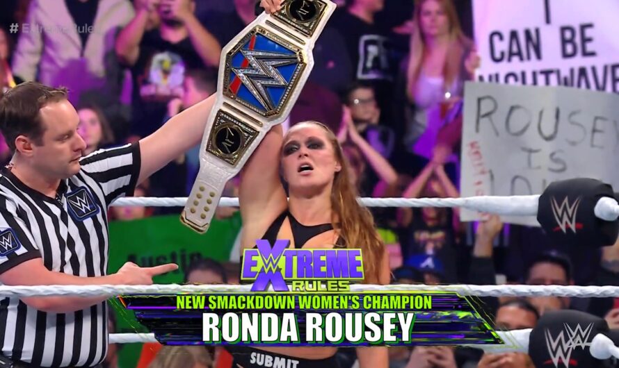 Ronda Rousey wins the SmackDown Women’s Title | WWE Extreme Rules results 10/8