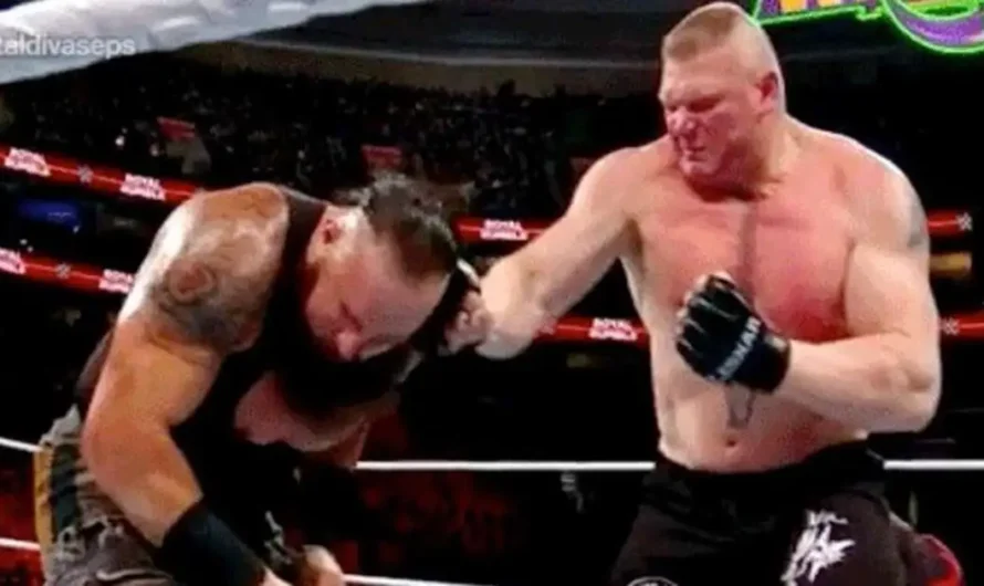 Braun Strowman reflects on legitimately getting punched from Brock Lesnar