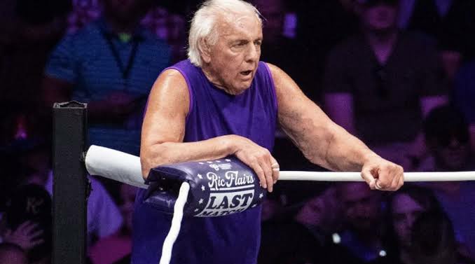 “I’m begging to do it again” Ric Flair reflects on his last match