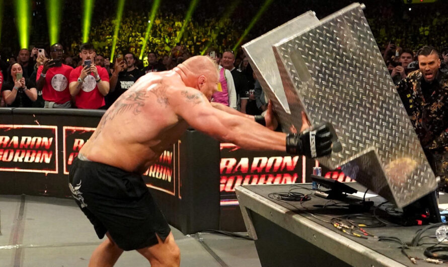 Brock Lesnar gained backstage heat over unplanned spot at WWE Royal Rumble
