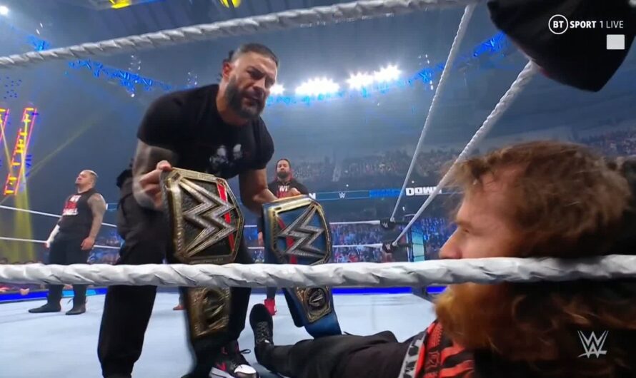 The Bloodline destroys Sami Zayn, Roman challenges Sami at Elimination Chamber