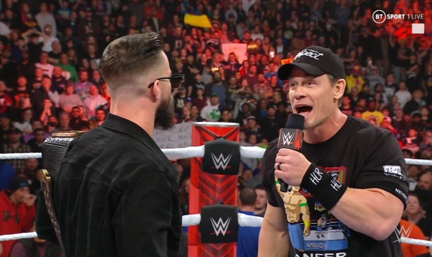 John Cena accepts Austin Theory challenge for a match at WrestleMania 39