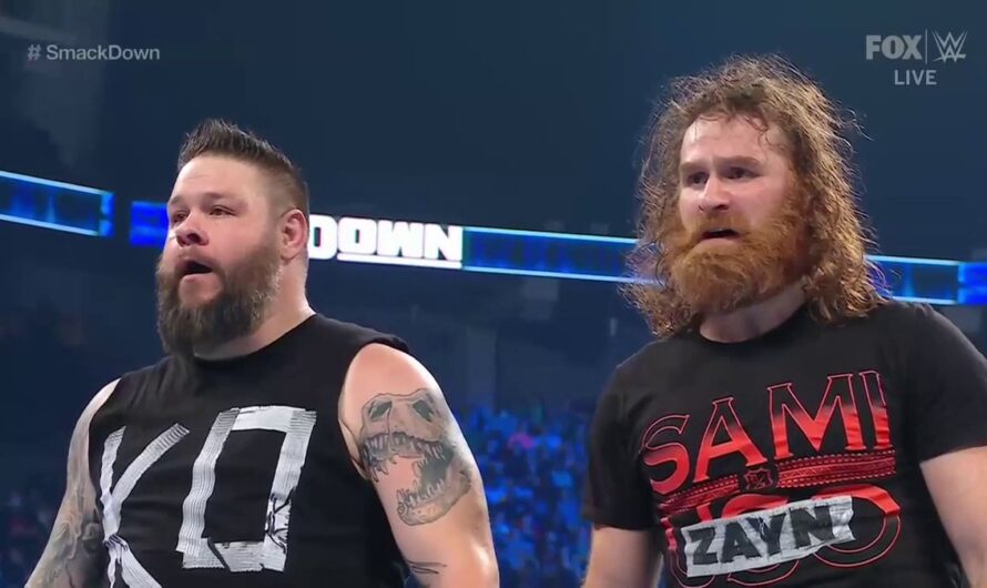 Kevin Owens saves Sami Zayn from The Usos