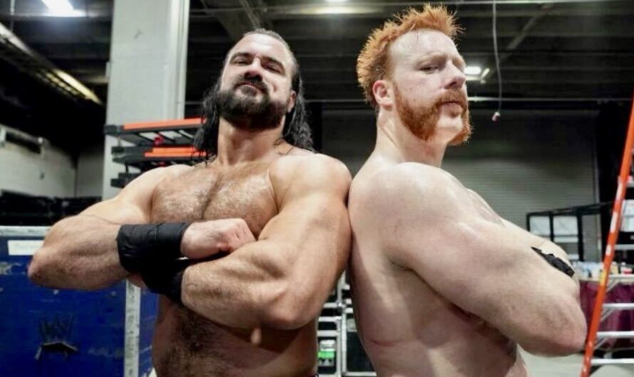 Sheamus and Braun Strowman Trolls Drew McIntyre during WWE Live Event