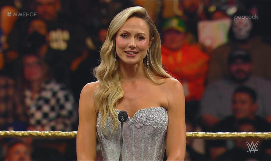 Torrie Wilson and Mick Foley inducts Stacy Keibler into WWE Hall Of Fame 2023