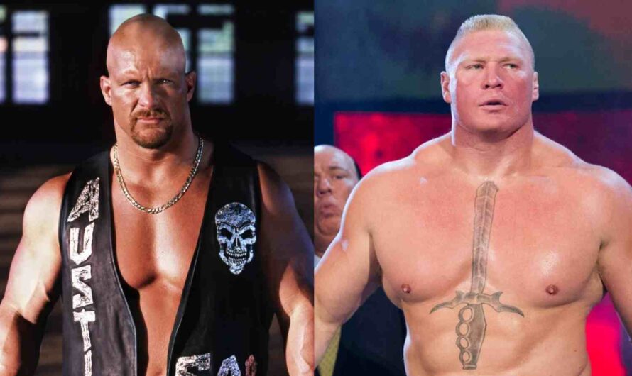 Steve Austin on never facing Brock Lesnar: “That’s the one that got away”