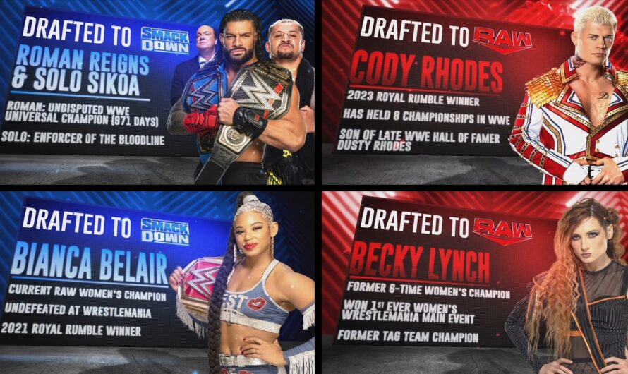 Roman Reigns is drafted to WWE SmackDown & Cody is drafted to WWE RAW