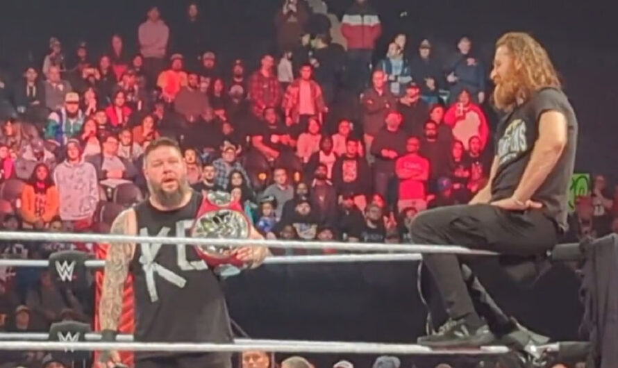 Kevin Owens cuts an emotional promo after WWE RAW went off-air