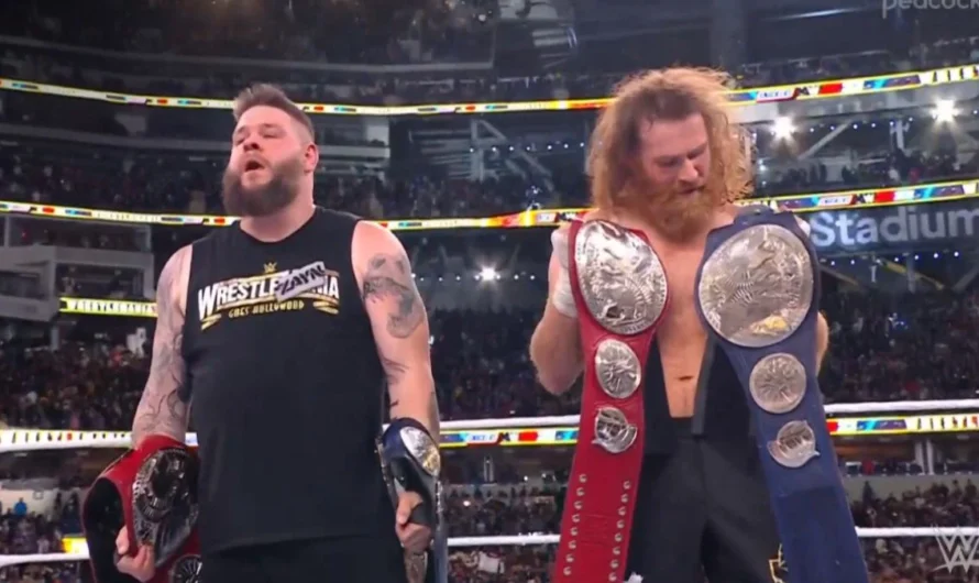 Sami Zayn and Kevin Owens are the new Undisputed tag team champions | WWE WrestleMania 39