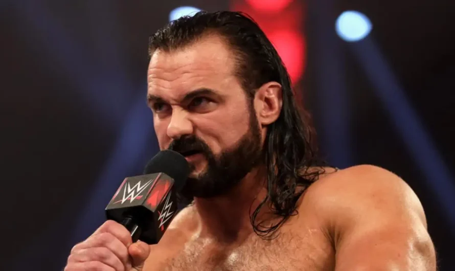 Drew McIntyre has not yet re-signed with WWE