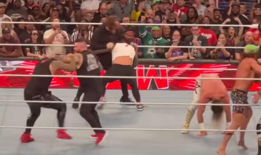 What happened with Solo Sikoa and Seth Rollins after WWE RAW went off air