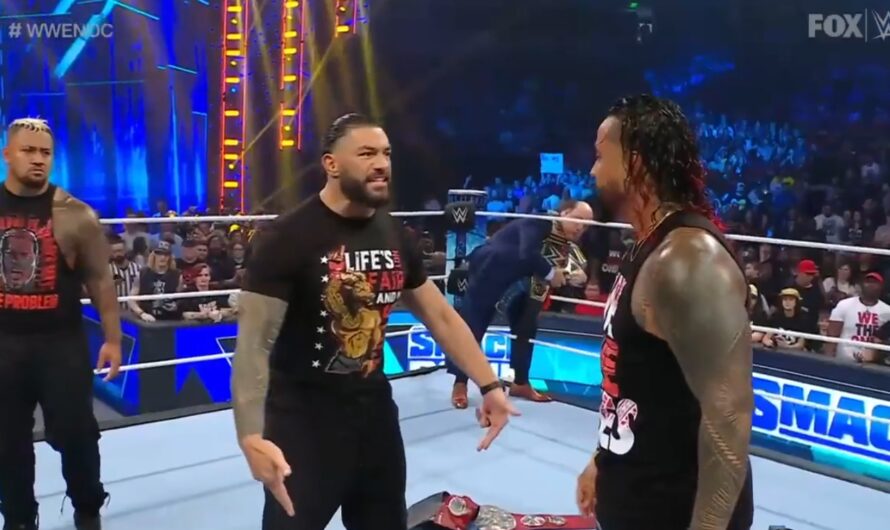 The Usos attacks Sami & Kevin but Roman was not happy with that Instead he was furious