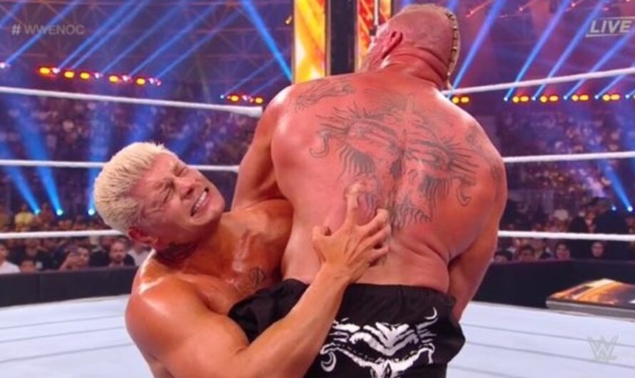 Brock Lesnar defeats Cody Rhodes | WWE Night Of Champions 2023