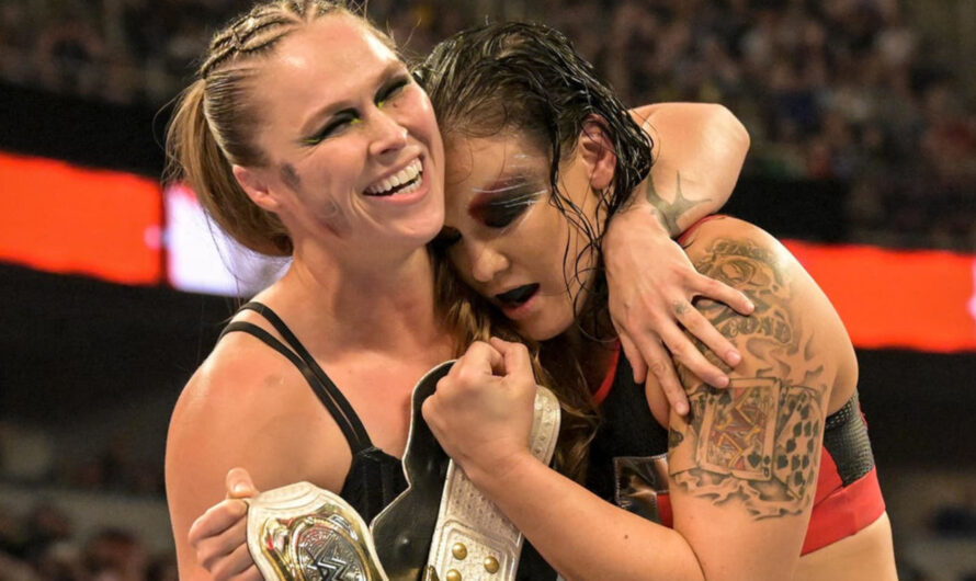 Ronda Rousey “demanded” WWE to put her into a tag team with Shayna Baszler