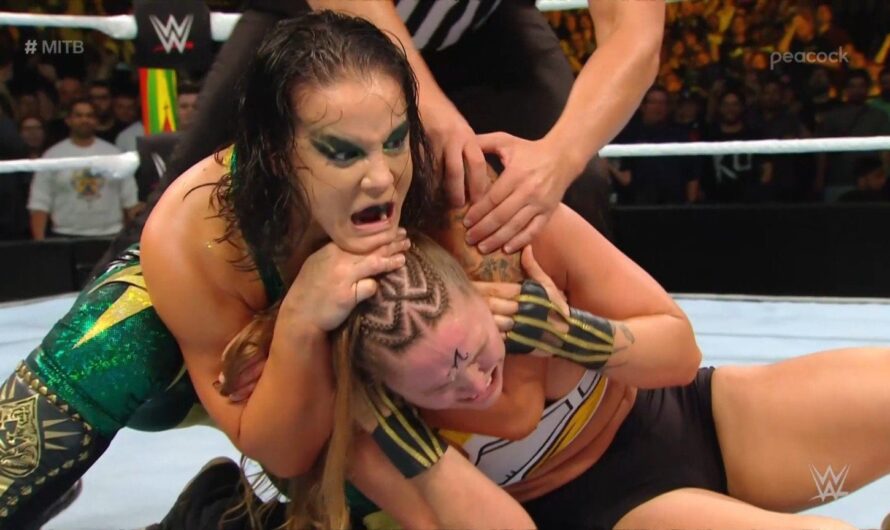 Shayna Baszler attacks Ronda Rousey | WWE Money In The Bank 2023