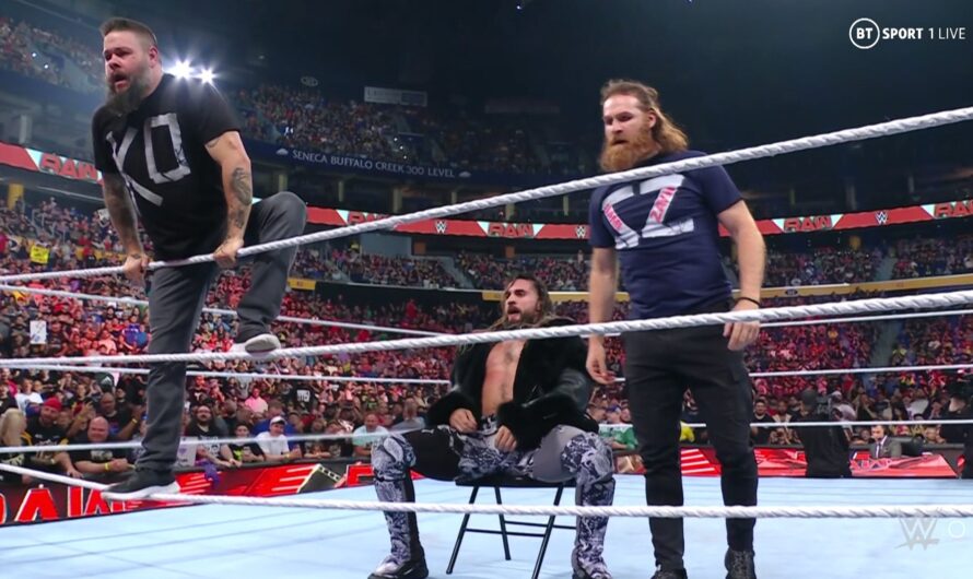 Brawl broke out between Judgement Day and Seth, Kevin and Sami Zayn