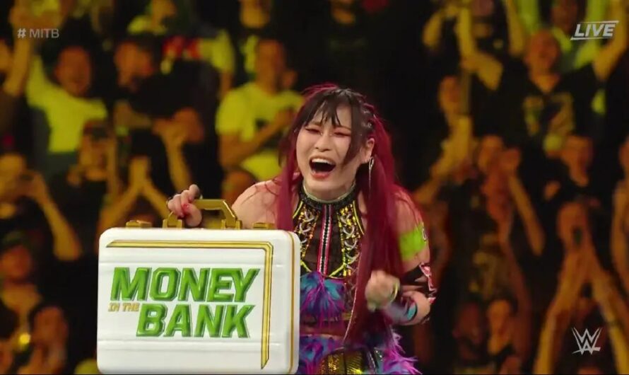 Iyo Sky wins The Women’s Money In The Bank Ladder Match