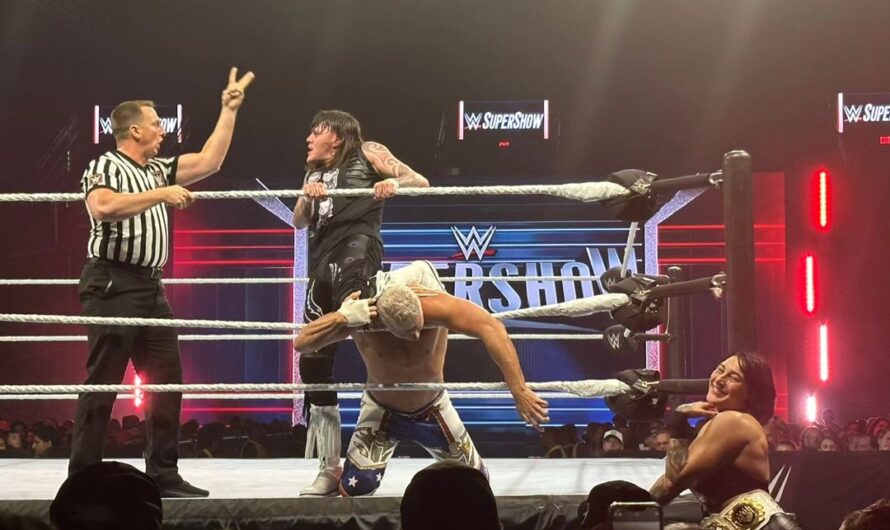 Cody Rhodes wrestles Dominik Mysterio | WWE Supershow Fairfax results 7/15