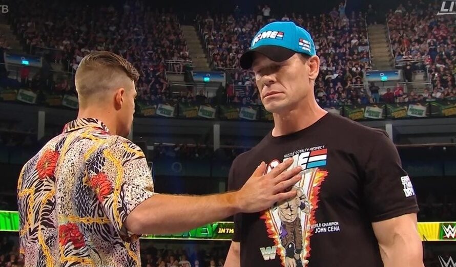 John Cena made a surprise appearance at Money In The Bank 2023