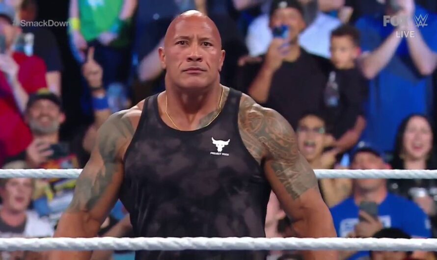 The Rock makes a surprise appearance on SmackDown