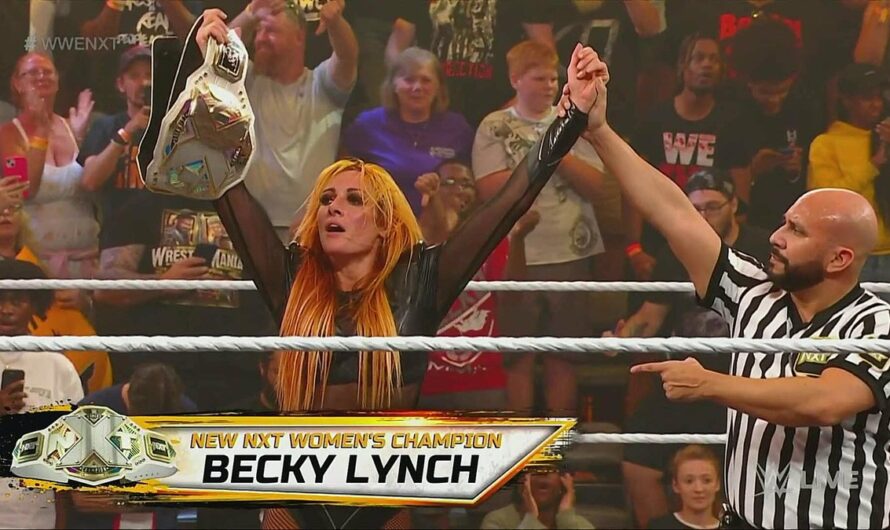 Becky Lynch wins WWE NXT Women’s Championship