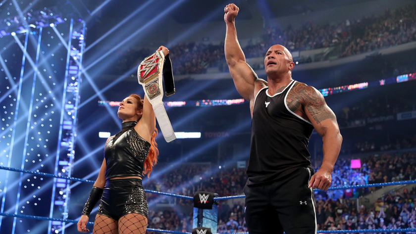Becky Lynch on The Rock: “He wants everything to be the best.”