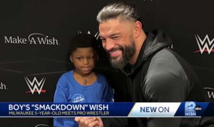 Roman Reigns grants Make-A-Wish to a five-year-old kid before WWE SmackDown 10/27