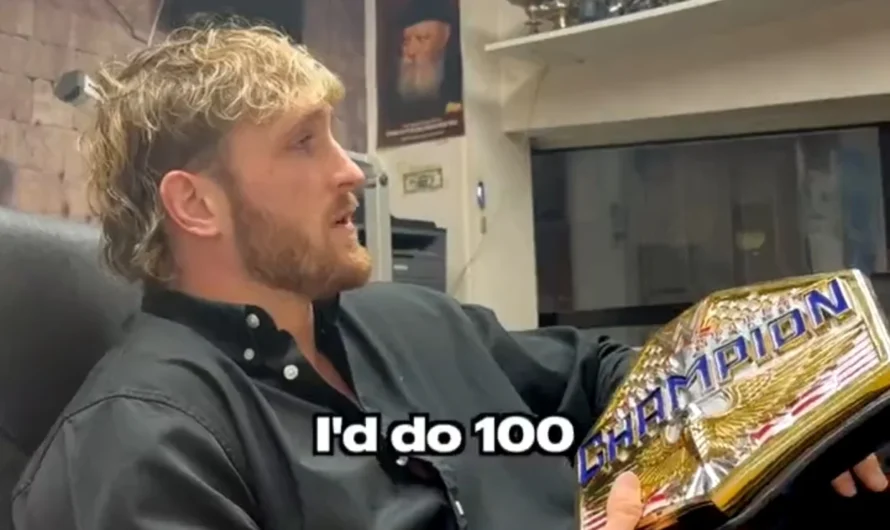 Logan Paul is trying to sell WWE United States Title for $100K