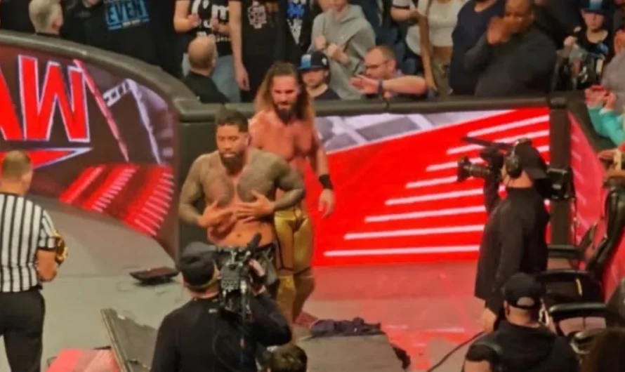 What happened with Jey Uso and Seth Rollins after WWE RAW went off air