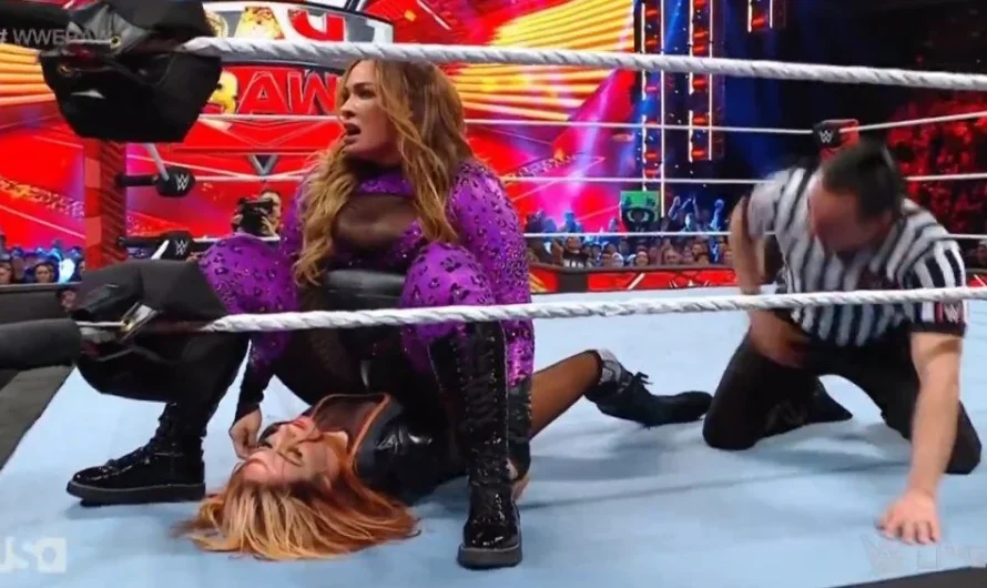 Nia Jax defeats Becky Lynch | WWE RAW 1/1